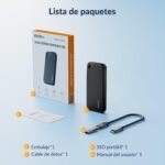 iDsonix 512GB USB 3.2 Gen 2 External Hard Drive Portable SSD Up to 1000MB/s with 2-in-1 USB-C Cable, Compatible with Xbox, PS5, Mac, PC, Laptop and Camera (i10PRO) - Imagen 9