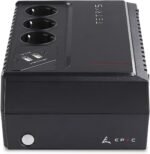 EPYC TETRYS – Power Strip UPS 850 VA/480 W, Uninterruptible Power Supply for PC, Line Interactive Technology, AVR, 3 Schuko Outlets, 800 VA UPS - Image 4