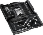 ASUS ROG Crosshair X870E Extreme AMD E-ATX Motherboard, 20+2+2 Power Stages, DDR5, PCIe 5.0 Next-Gen GPU Support, Five M.2, Wi-Fi 7, ASUS AI Advisor, 5" LCD - Image 8