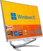 SIMPLETEK - 24" Core i7 Windows 11 Curved Screen All in One PC | 16GB RAM SSD 480GB | Work, Entertainment - Imagen 4