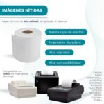 Thermal Paper 80x80mm - 50 Rolls Thermal Printer Paper and POS - Ticket Sheets - Compatible Printer, Cash Register and Scales - BPA Free - 60 Gr - 50 Meter/Roll - La Casa del POS - Image 4