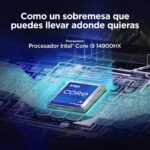 Lenovo Legion Pro 5 Gen10 Gaming Notebook IA 16" WQXGA (Intel Core i9-14900HX, NVIDIA GeForce RTX 5070, 32GB RAM, 1TB SSD, 240Hz, WiFi 6, No Operating System) QWERTY RGB 24 Zones Spanish – Black - Image 7