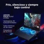 Lenovo Legion Pro 5 Gen10 Gaming Notebook IA 16" WQXGA (Intel Core i9-14900HX, NVIDIA GeForce RTX 5070, 32GB RAM, 1TB SSD, 240Hz, WiFi 6, No Operating System) QWERTY RGB 24 Zones Spanish – Black - Image 8