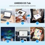 UMIDIGI G5 Tab Tablet 10.1 Inch, 8GB+128GB (TF 1TB) Android Tablet, Octa-Core Processor, 6000mAh, Widevine L1 HD Streaming, 13MP+8MP Dual Camera, 4G LTE SIM & GPS, WiFi/BT5.0 - Image 7
