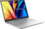 ASUS Vivobook Pro ‎90NB0YH2 – 14" Full HD Laptop (AMD Ryzen 7 5800H, 16GB RAM, 512GB SSD, AMD Radeon Graphics, Windows 11) Silver – Spanish QWERTY Keyboard - Image 3