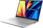 ASUS Vivobook Pro ‎90NB0YH2 – 14" Full HD Laptop (AMD Ryzen 7 5800H, 16GB RAM, 512GB SSD, AMD Radeon Graphics, Windows 11) Silver – Spanish QWERTY Keyboard - Image 4