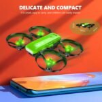 Mini Drone with 1080P HD Camera, RC Quadcopter with App WiFi FPV 3D Flips, Headless Mode, Altitude Stabilization, 3 Speeds Gifts for Beginners and Kids, 2 Batteries - Imagen 3
