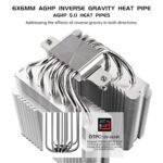 Thermalright Peerless Assassin 120 SE V2 CPU Air Cooler - 6 Heat Pipes AGHP GEN 5.0 Technology | 1850 RPM 120mm PWM Fans, for Intel 1851/1700/115X/1200, AMD AM4/AM5 - Imagen 6