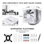 Thermalright Peerless Assassin 120 SE V2 CPU Air Cooler - 6 Heat Pipes AGHP GEN 5.0 Technology | 1850 RPM 120mm PWM Fans, for Intel 1851/1700/115X/1200, AMD AM4/AM5 - Imagen 7