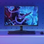 KOORUI Monitor 27 Inches, Gaming Monitor 240Hz, FHD Computer Display, 1ms, Adaptive Sync (1920 x 1080p, DCI-P3 90%, SRGB 100%, HDMI, DisplayPort, VESA 75x75) - Imagen 8