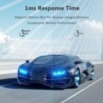 Z-Edge Gaming Monitor 4K 28 Inches UHD 3840 x 2160 144Hz, IPS PC Display 1 ms MPRT, 300 CD/m², FreeSync, HDR10, DP and HDMI, VESA Compatible, Black - Imagen 6