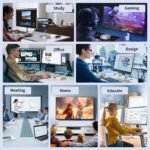 AWOW AMD Ryzen 7 8745HS (8-core, up to 4.9GHz) Mini Gaming PC, 32GB DDR5 Dual, 1TB PCIe 4.0 SSD, Radeon 780M Graphics, Triple 4K Output, WiFi 6, BT 5.2, 2.5G LAN, Quiet - Image 6