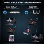 NEWFAST Wi-Fi 7 Adapter WiFi 7 USB Adapter for PC, Tri-Band 6500Mbps USB WiFi Antenna for PC Long Range, Supports MU-MIMO and OFDMA, Compatible with Windows 10/11, WPA3 - Image 5