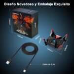 NEWFAST Wi-Fi 7 Adapter WiFi 7 USB Adapter for PC, Tri-Band 6500Mbps USB WiFi Antenna for PC Long Range, Supports MU-MIMO and OFDMA, Compatible with Windows 10/11, WPA3 - Image 8