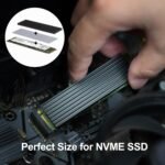 Aairhut High Conductivity Silicone Thermal Pads - Pack of 3 Units - 120x20mm - Thickness 0.5+1+1.5mm - 13W/m·K - Imagen 3