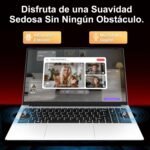 Ruzava Celeron N5095 Laptop 15.6 Inch 2.9 GHz Win11 Pro 8GB 256GB SSD Expansion 1TB 5G WiFi BT4.2 HDMl USB 3.0 Portable with Wireless Mouse and Spanish Keyboard Membrane – Silver-003 - Image 10