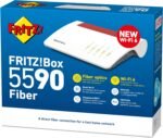 Fritz!Box 5590 Fiber International Edition, Fiber Optic Router up to 3.6 Gbps, Wi-Fi 6, Dual Band, Mesh, 4X Gigabit LAN, 2.5 Gigabit WAN Port - Image 5