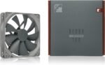 Noctua NF-P14s redux-1200 PWM, Quiet Fan, 4-pin, 1200 RPM (140mm, Grey) - Imagen 5