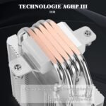 TR Assassin King 120SE ARGB CPU Air Cooler, 5 Heat Pipes, TL-C12C-S PWM Quiet with S-FDB Bearing, for AMD AM4/Intel 1150/1151/1200/1700 - Imagen 3