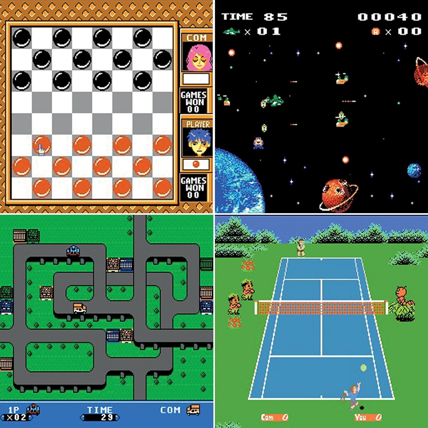 Silvergear® Consola de juegos portátil retro plegable en color rojo | 240 juegos clásicos | Consola de videojuegos compacta para niños y adultos | Pantalla a color de 2,8 pulgadas - Imagen 5