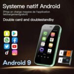 3G Mini Mobile, Kids Smartphone, Android 9.0 Quad Core Processor, 2GB RAM, 16GB ROM, 5.0MP, Economy Mobile No Contract (Pink) - Imagen 5