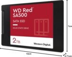 WD Red SA500 2TB, NAS SATA SSD, 2.5 Inch - Image 3