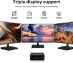 Beelink SER5 Mini PC, AMD Ryzen 5 5500U 6C/12T, up to 4.0GHz, 32GB RAM, 500GB SSD, 4K@60Hz Display, Support up to 3 Displays (HDMI/DP/Type C), BT5.2, Wi-Fi 6, 2.5G LAN - Image 8