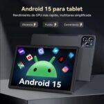 W90 11 Inch Tablet Android 15 – Gemini Ai, 24GB RAM+ 256GB ROM(2TB TF) Octa-Core T615, Widevine L1, TÜV, 1920 x 1200 FHD, 4G LTE/5G WiFi, 8000 mAh, Camera 16MP+8MP, GPS, Gaming Tablet - Image 4