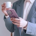 ABITKU iPhone 16 Pro Max Case with Ring Holder Slim Design Liquid Silicone Magnetic Car Mount (with Wrist Strap Lanyard), iPhone 16 Pro Max Case 6.9 - Image 6