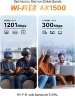 Tenda 5G01 - 5G SIM WiFi 6 1500Mbps Router, 5G/4G LTE Modem with Dual Band, Nano SIM Card Slot, Plug & Play, Gigabit WAN/LAN Port, 6 Internal Antennas, Mesh Wi-Fi+, 5G NR Router | Basic Level - Imagen 7