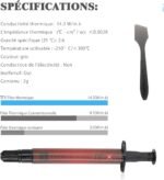 TR TFX 2G Extreme Performance 2g Thermal Compound Paste 14.3W/MK, High Durability, For All Thermal Break Processor Coolers, Safe Application - Image 6