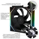 TR -TL-M12QR CPU 120mm Clomber Fan, PWM Connector Silent Computer Cooling with S-FDB Bearing, PC Fan with Argb Mirror Luminous Effect, Low Noise - Image 6
