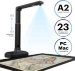 Escáner Superior S21,Escáner De Documentos A2, Alta Resolución De 23 MP,Reconocimiento De Texto Ocr,Tecnologías De Aplanamiento Automático para Documentos Y Libros De Gran Formato - Image 4