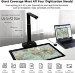 Escáner Superior S21,Escáner De Documentos A2, Alta Resolución De 23 MP,Reconocimiento De Texto Ocr,Tecnologías De Aplanamiento Automático para Documentos Y Libros De Gran Formato - Image 5