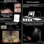 Escáner Superior S21,Escáner De Documentos A2, Alta Resolución De 23 MP,Reconocimiento De Texto Ocr,Tecnologías De Aplanamiento Automático para Documentos Y Libros De Gran Formato - Image 8