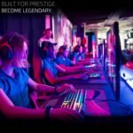 Invision VORTEX Soporte Brazo Monitor Gaming Pantallas 27 a 57 Pulgadas | Curvo y UltraWide | Alimentación USB de 5 V | Luces LED RGB Integradas con 14 Modos | Soporta Hasta 18 kg (VR200) - Imagen 6