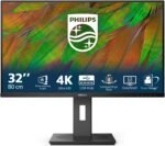 Philips 32B1N3800 Monitor 32" UHD, WLED, 60Hz, VA, 4 ms GtG, Adaptive Sync., TUV Eye Comfort, Speakers, Height Adjustable (3840x2160, 2X HDMI 2.0, 1x DP 1.4, USB-Hub) Black - Imagen 3