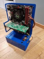 M-CASE 1 ATX RAL, open PC case, air case, test bench, offenes Gehäuse, wall mount - Imagen 3