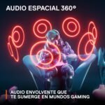 SteelSeries Arctis Nova 3 - Wired Gaming Headset Multisystem - Hi-Fi Controllers - 360° Spatial Audio - RGB Lights - Memory Foam Pads - Ultralight - PC, PS5, PS4, Switch - Imagen 7