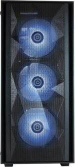 CYBERPOWERPC Wyvern PC Gaming - AMD Ryzen 5 4500, Nvidia RTX 3050, 16GB RAM, 500GB NVMe SSD, 650W 80+ PSU, Wi-Fi, Windows 11, Sylph RGB - Image 4