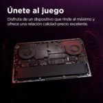 Lenovo LOQ Gen 9 – Gaming Laptop AI 15.6" FHD, 144 Hz (AMD Ryzen 5 7235HS, NVIDIA GeForce RTX 3050, 24 GB RAM, 512 GB SSD, Wi-Fi 6, No Operating System) Spanish QWERTY Keyboard – Grey - Imagen 8