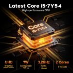 2026 Laptop, 15.6 Inch IPS FHD 1920×1080 Laptop, Core i5-7Y54 Portable Processor, 16 GB RAM, 512 GB SSD, Slim Laptop PC with Backlit Keyboard Notebook - Image 3