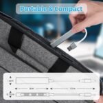 AXFEE 4 Port USB 3.0 Hub Extender Cable Adapter Port Expander for PC, Laptop, Desktop, Notebook, MacBook, Netbook, Mac, Wii - Imagen 5