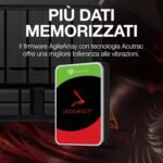 Seagate IronWolf, 2 TB, NAS, Internal Hard Drive, HDD, CMR 3.5" SATA 6GB/s, 5900 RPM, 256 MB Cache for Network Raid Attached Storage, 3 Year Rescue (ST2000VN003) - Imagen 4