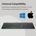 Kensington Advance Fit, IT - Keyboard, IT, USB, Office, Keyboard with Spanish Layout, Monotone, Black - Imagen 7