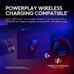 Logitech G 502X Plus Lightspeed Wireless Optical Mouse with LIGHTFORCE, LIGHTSYNC RGB Hybrid Switches, Hero 25K Gaming Sensor, PC Compatible - MacOS/Windows - Black - Imagen 6