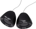 Trust Polo Speakers PC 2.0 Compact 8W (4W RMS), 3.5mm Audio Jack Connection, USB Power, Volume Control, Small Speaker, Speakers for Laptop, Computer - Black - Image 9