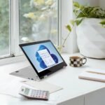 PRIXTON Convertible Flex Pro Laptop with 11.6" Touchscreen, Windows 11 Home, Intel Celeron N4020 Processor, 4GB RAM/128GB Memory, Spanish Keyboard - Image 4