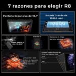 HOTWAV R8 Rugged Tablet – 10.1 Inch HD+ Screen Waterproof Tablet, 12 + 128GB/1TB TF Tablet Android 14, 10800 mAh Tablets Robust, 13MP Camera, Octa-Core/IP68 & IP69K/Dual SIM 4G/WLAN 5/GPS/OTG - Image 9