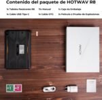 HOTWAV R8 Rugged Tablet – 10.1 Inch HD+ Screen Waterproof Tablet, 12 + 128GB/1TB TF Tablet Android 14, 10800 mAh Tablets Robust, 13MP Camera, Octa-Core/IP68 & IP69K/Dual SIM 4G/WLAN 5/GPS/OTG - Image 10